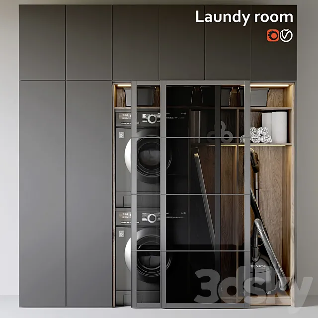 Laundry room 3D Model