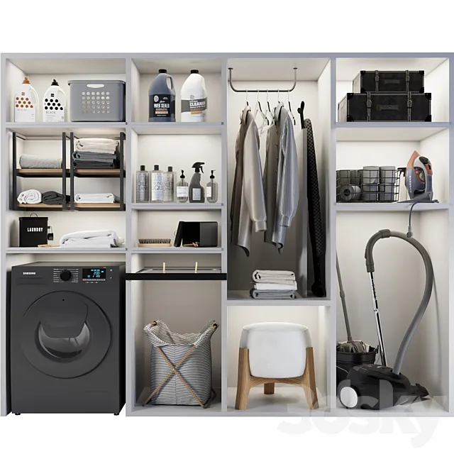Laundry_set03 Free Download