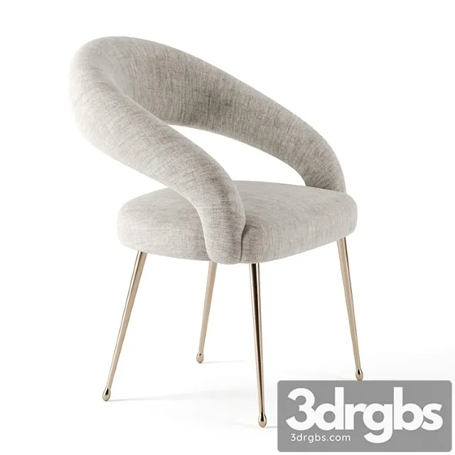 Laurel Chair By Kelly Wearstler 3D Model Free