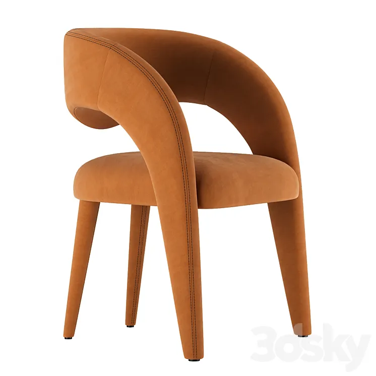 Laurence chair 3D Model Free