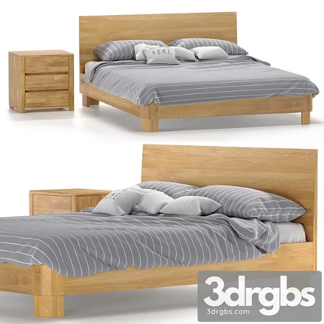 Lausanne Bed 3D Model Download