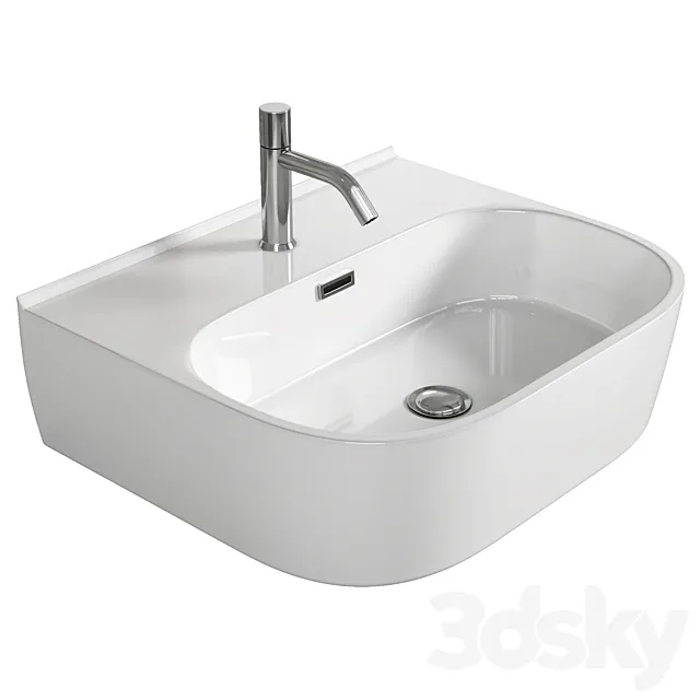 Lavabo sospeso lavandino da appoggio Synthesis 50 Olympia Free Download