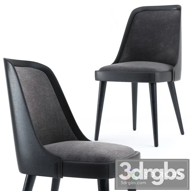 Laval Leather Chair 3D Model Free