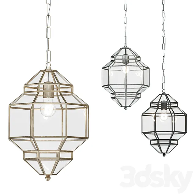 Laviva Home Granada Lanterns 3D Model