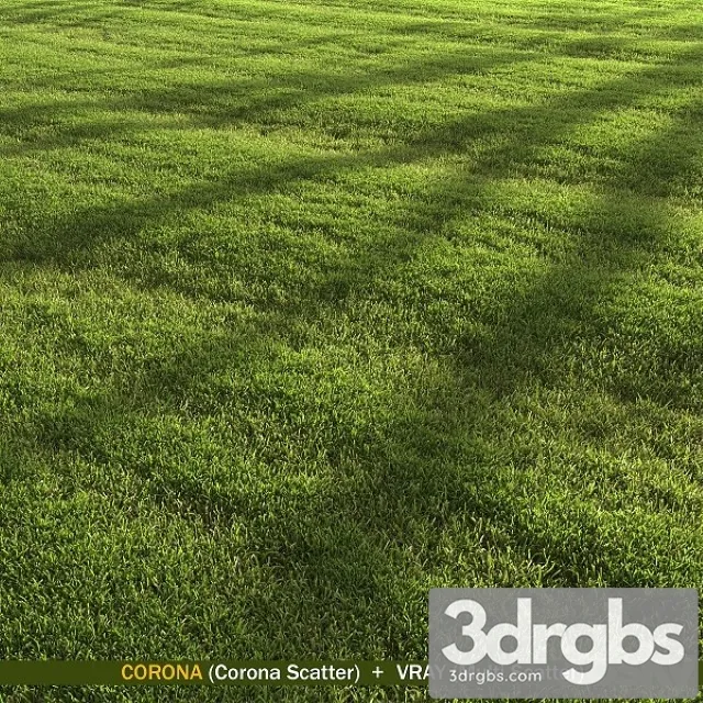 Lawn Landscape 3D Model Free