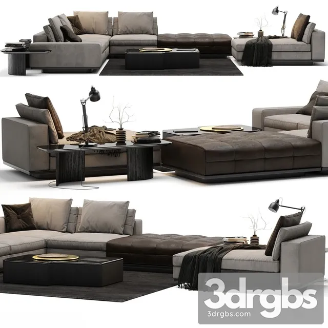 Lawrence a Sofa 3D Model Free