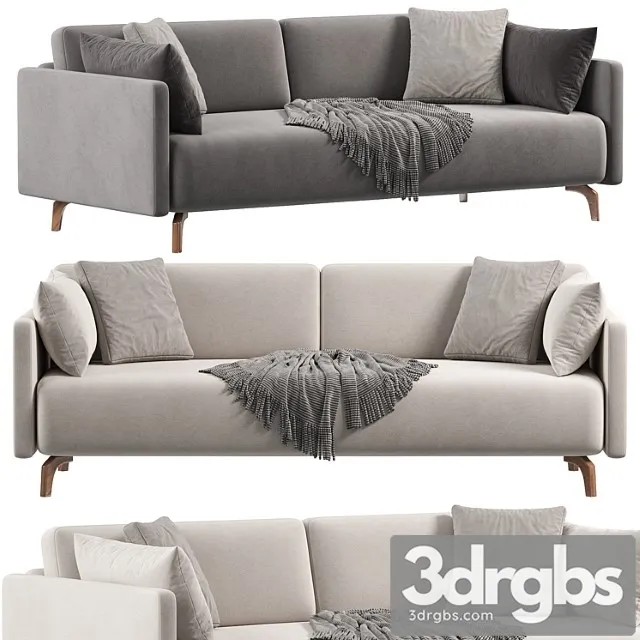 Lawrence Sofa 4 3D Model Free