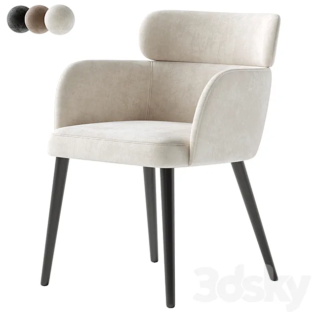 LAY armchair 3D Model