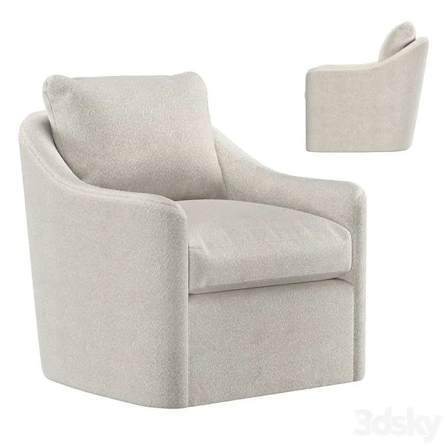 LAYA SWIVEL CHAIR 3D Model