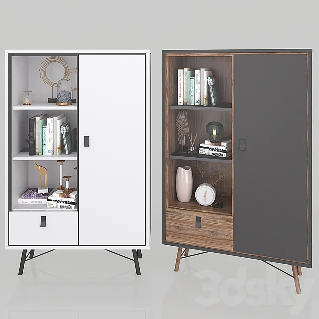 Lazurit RY wardrobe 3D Model