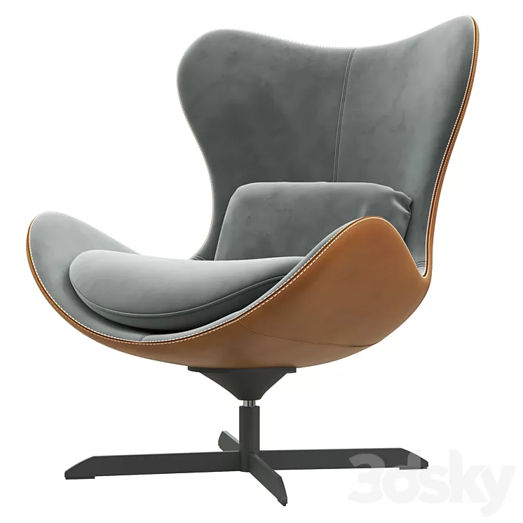 Lazy Armchair buy Calligaris 3D Model