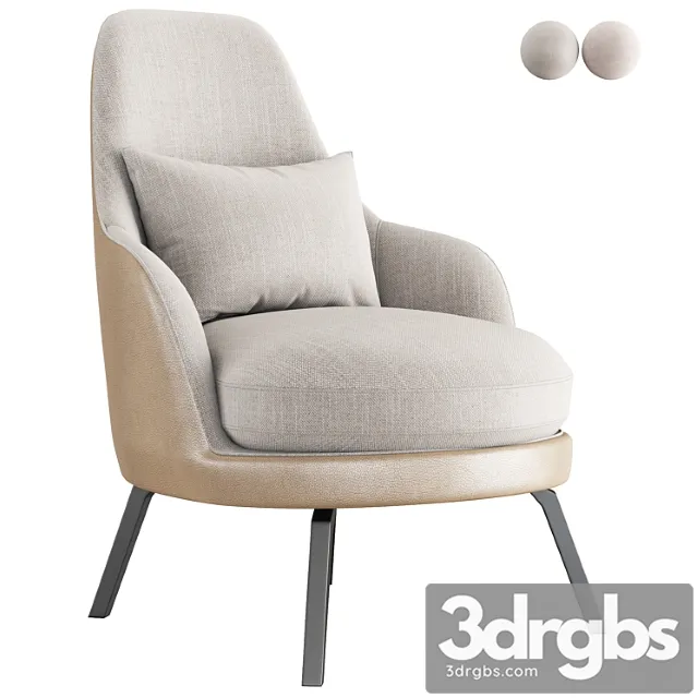 Le Comfort Air Armchair 3D Model Free