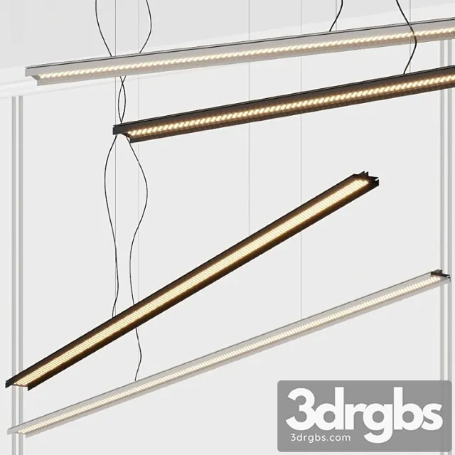 Le Deun Luminaires Atto Pendant Lamps 3D Model Free