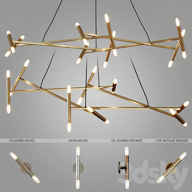 LE DIAMANT SET 3D Model