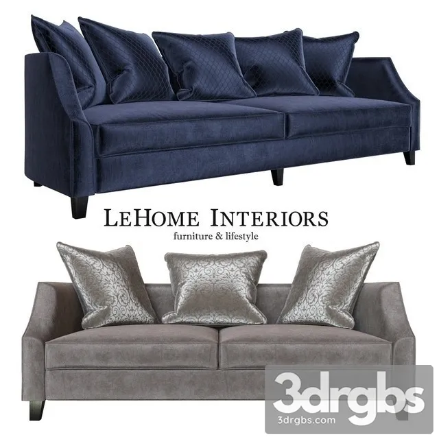 Le Home Interiors Juno Sofa 3D Model Free