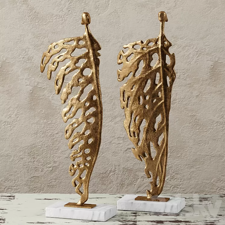 Leaf Imp She and He 3D Model