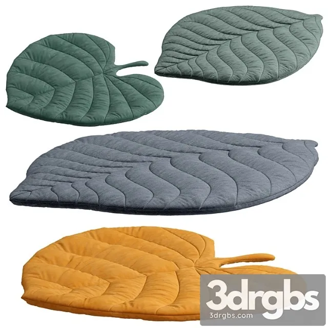 Leaf Rug For Kids 3D Model Free