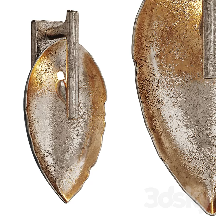 Leaf sconce EDEN Vetvi store 3D Model Free