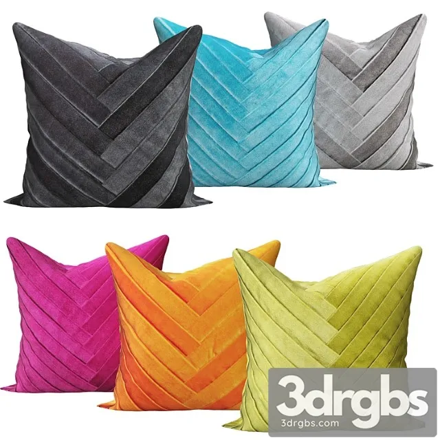 Leaflet pillow 3D Model Free