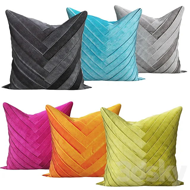 Leaflet pillow 3DModel