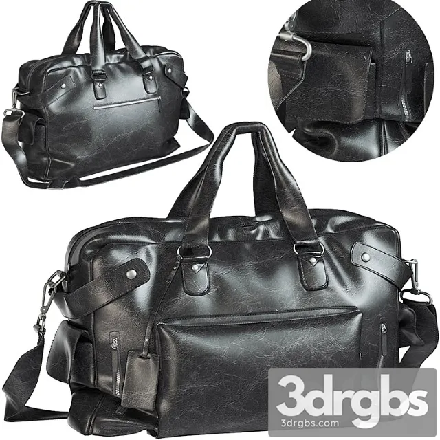 Leather bag 3D Model Free