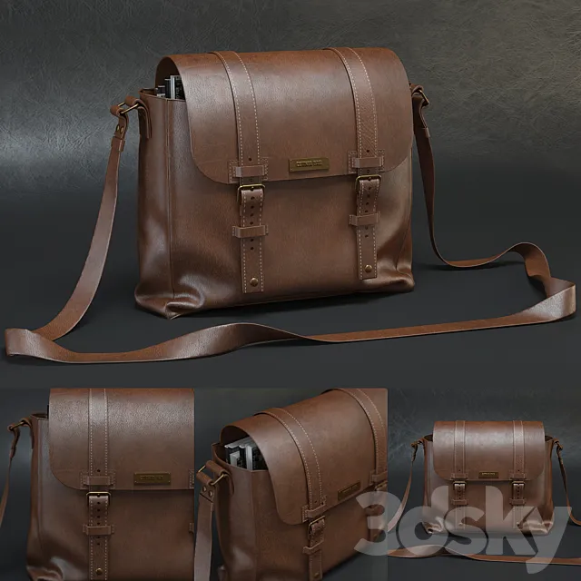 Leather bag 3DModel