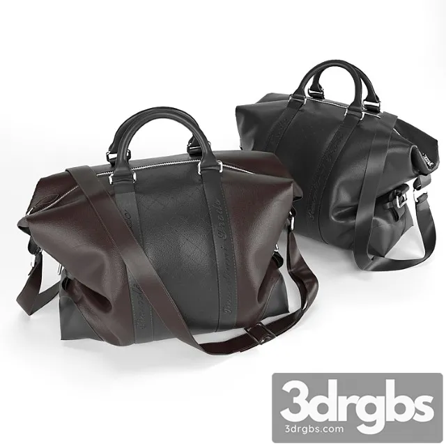 Leather bag_2 3D Model Free