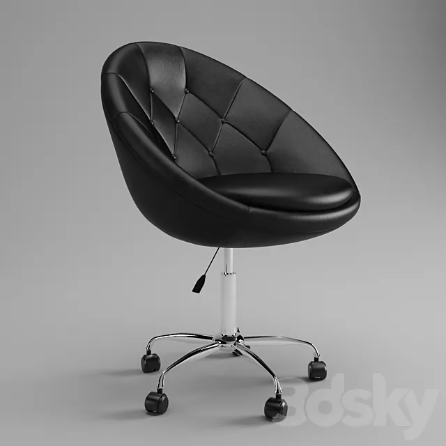 Leather chair 3D Model