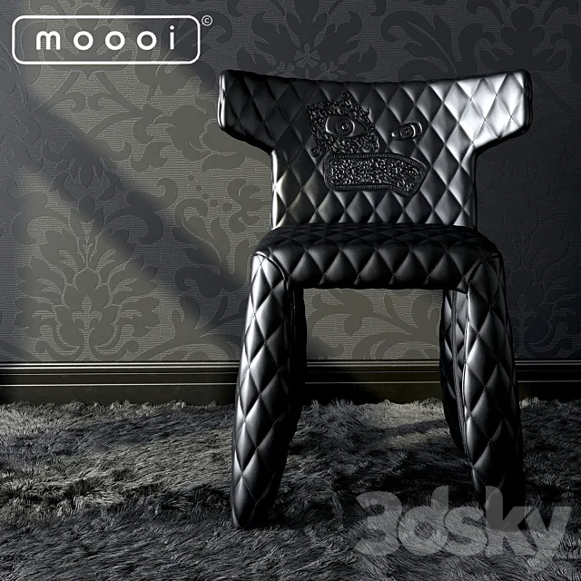 Leather chair Monster Moooi 3D Model