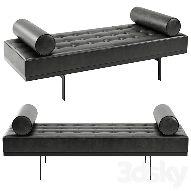 Leather Chaise Long 3DModel