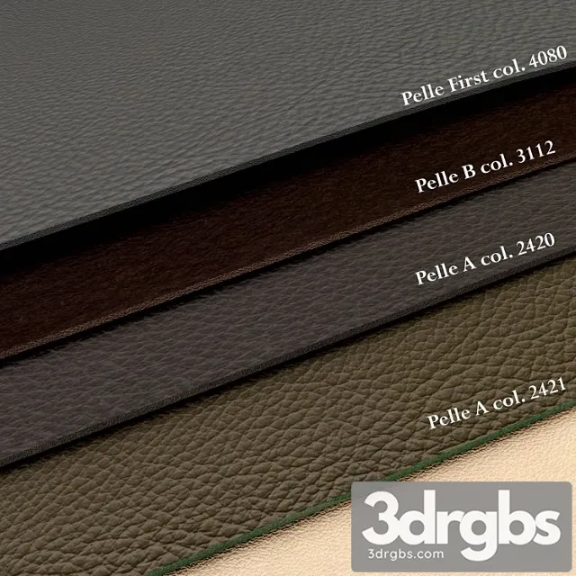 Leather pack 4 3D Model Free