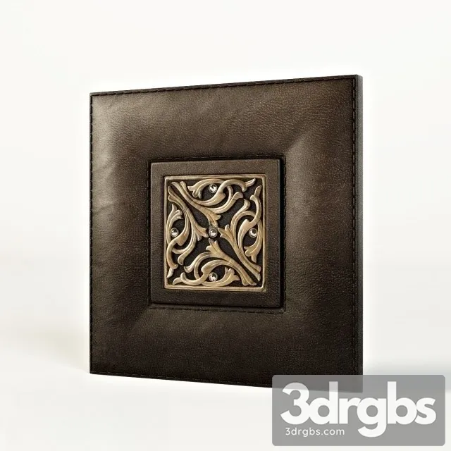 Leather Panel 3D Model Free
