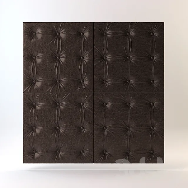 Leather panel 3D Model