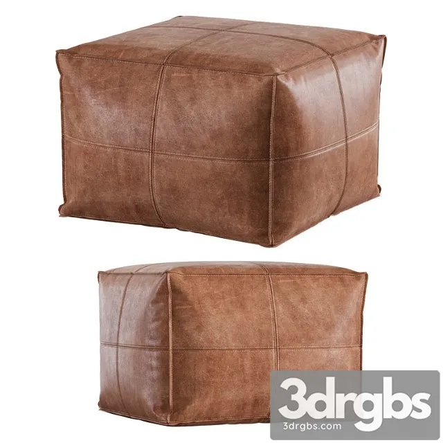 leather pouf Free Download