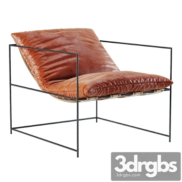 Leather sierra chair