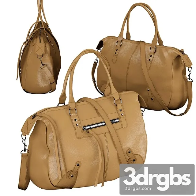 Leather woman bag 3D Model Free