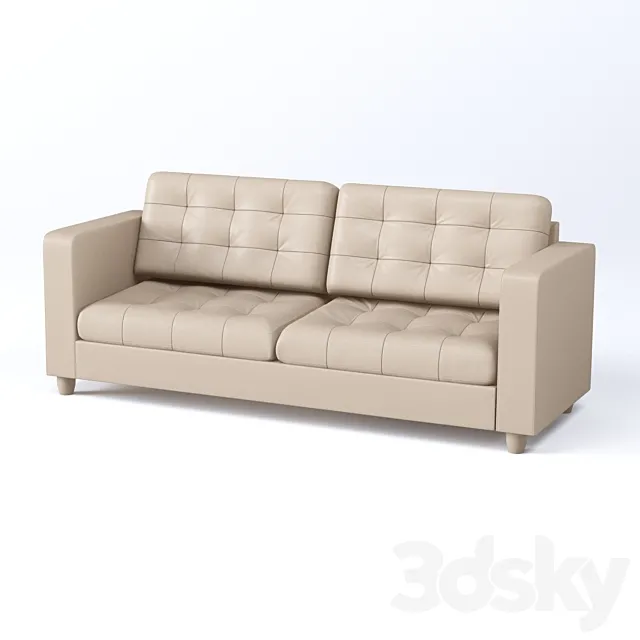 Leather_Sofa 3D Model