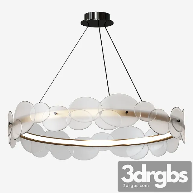 Led Chandelier 3D Model Free