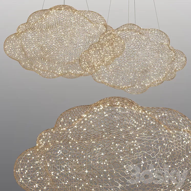LED Cloud 3D Model