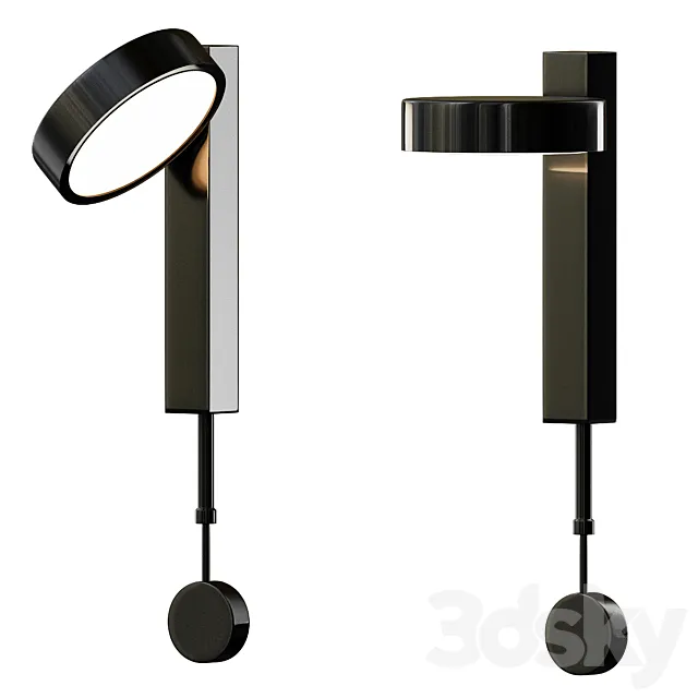 LED Dimming Wall Lamp 3DModel