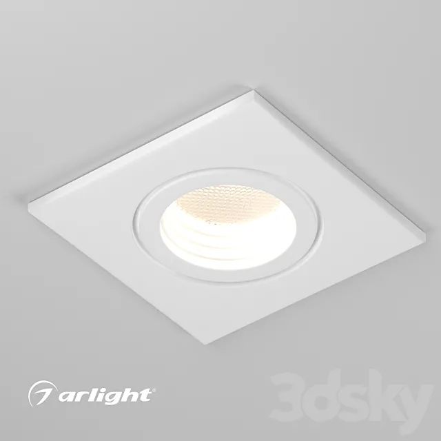 LED Downlight LTM-S46x46WH 3W 3DModel