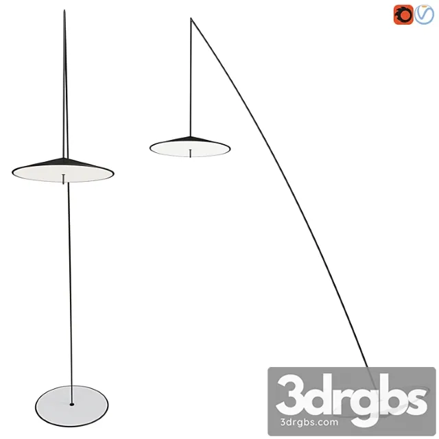 LED Floor Lamp Mauno Lampatron 3D Model Download