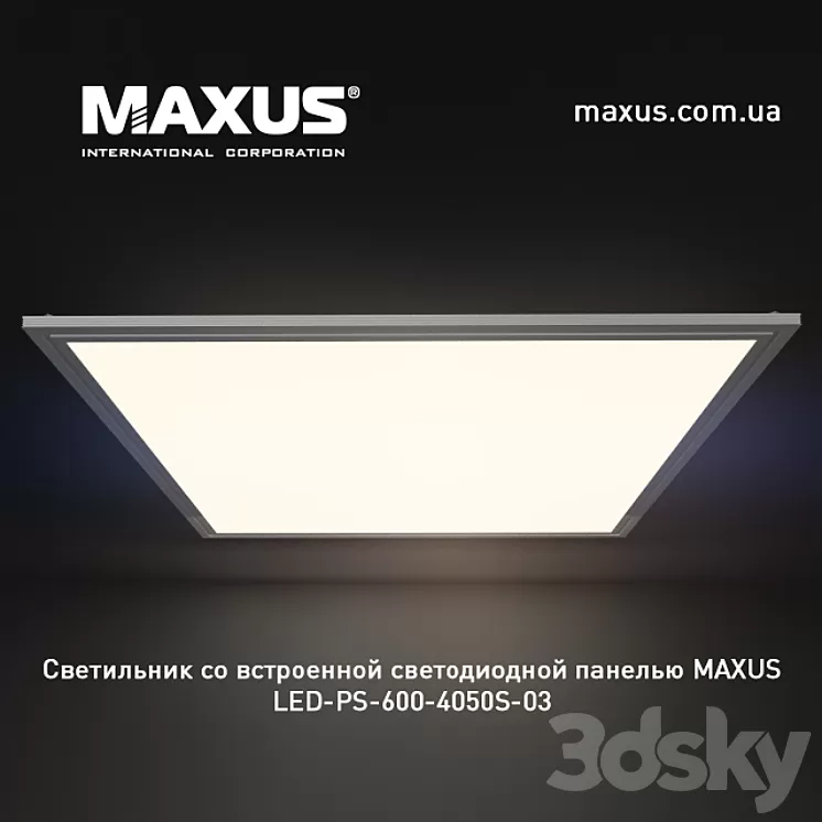 LED Panel 3D Model