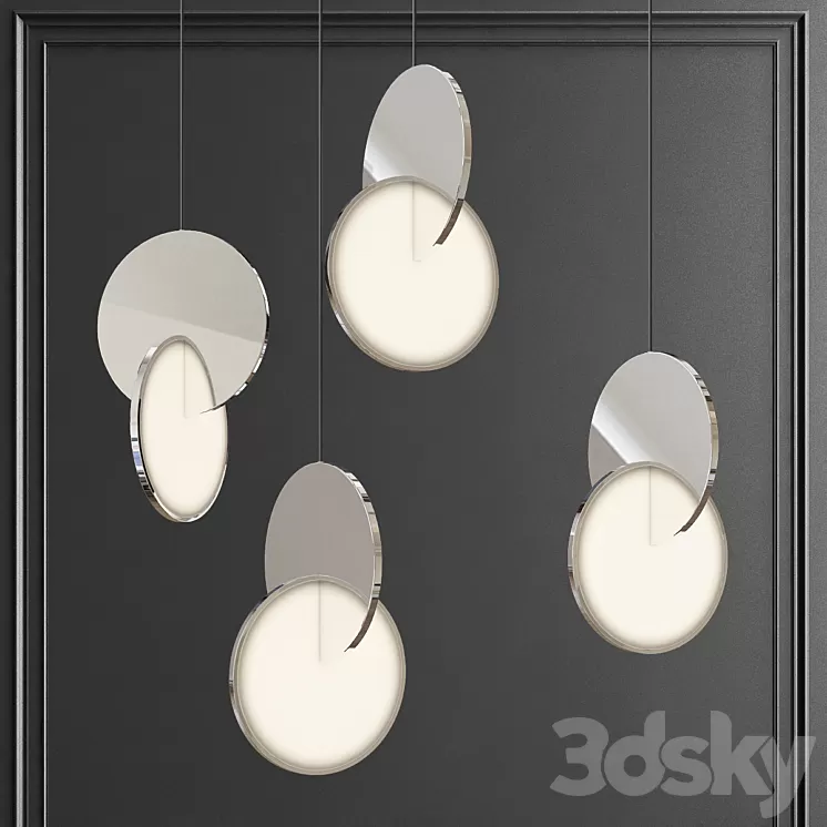 LED pendant lamp 3D Model