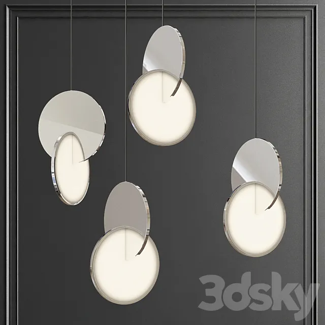 LED pendant lamp 3DModel