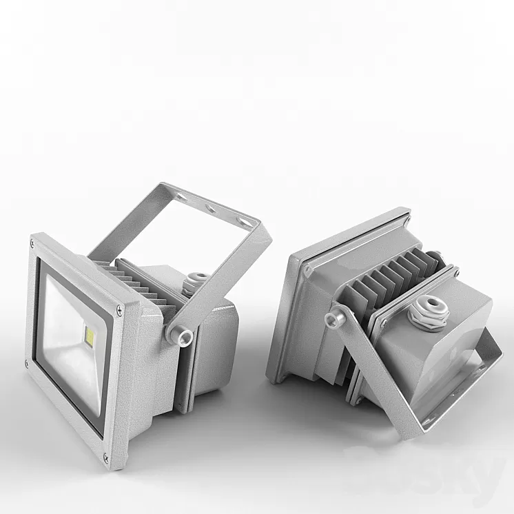 LED Spotlight 3D Model