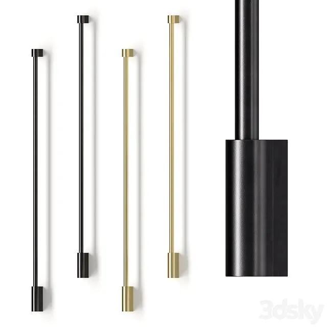 LED wall lamp SCAN 3D Model