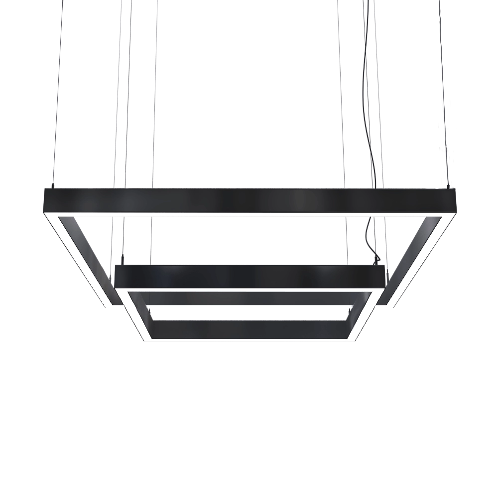 Ledalen - Pendant lamp Rettangolo duo 3D Model