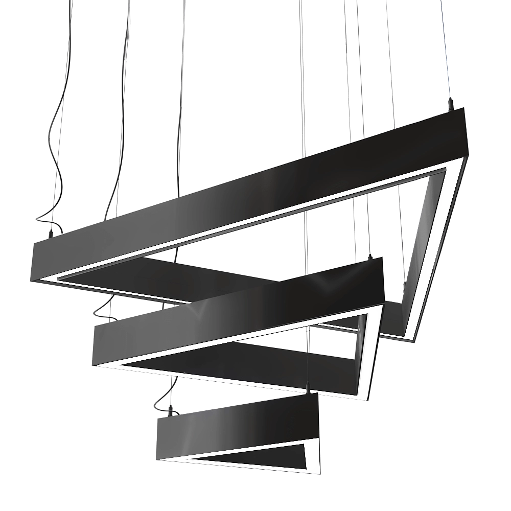 Ledalen - Pendant lamp Triangolo trio 3D Model