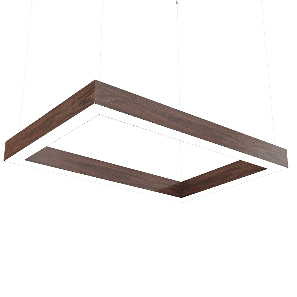 Ledalen - Pendant lamp Wood rettangolo 3D Model